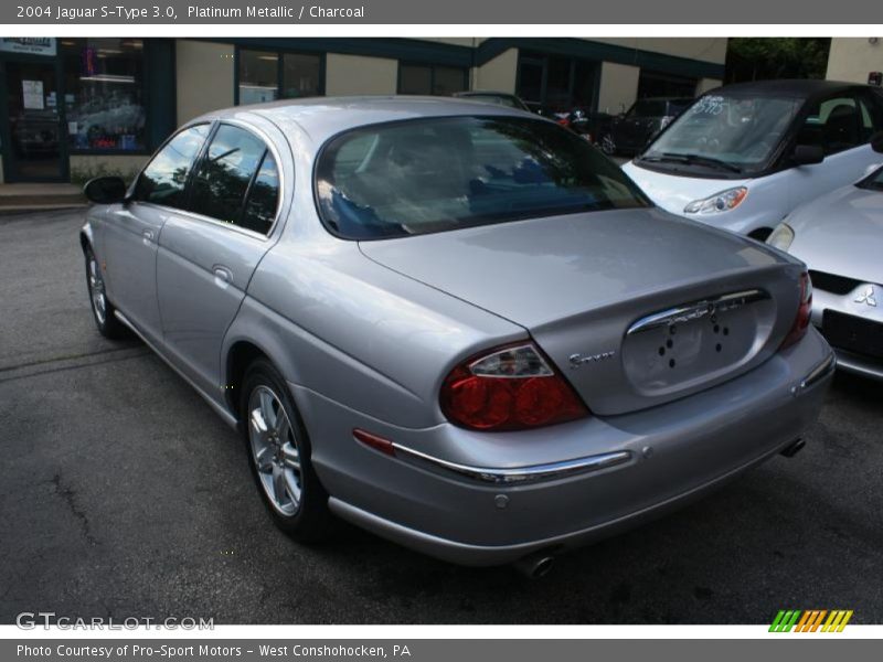 Platinum Metallic / Charcoal 2004 Jaguar S-Type 3.0