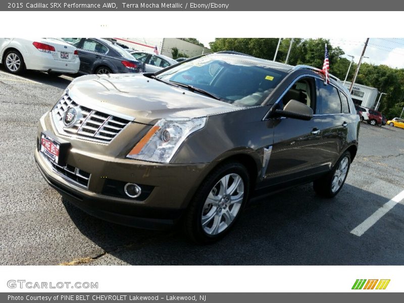 Terra Mocha Metallic / Ebony/Ebony 2015 Cadillac SRX Performance AWD