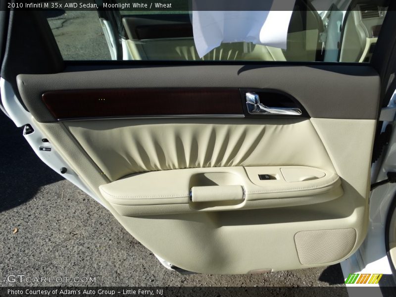 Moonlight White / Wheat 2010 Infiniti M 35x AWD Sedan