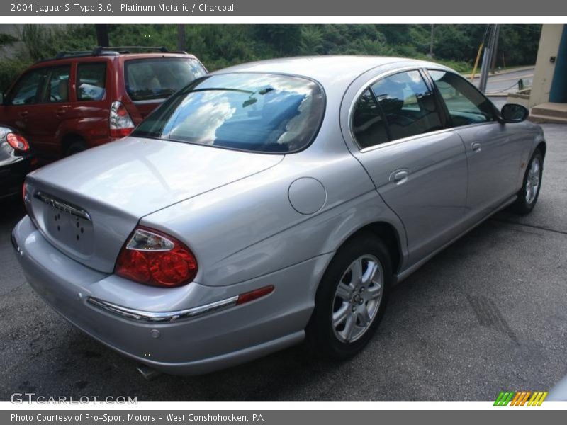 Platinum Metallic / Charcoal 2004 Jaguar S-Type 3.0