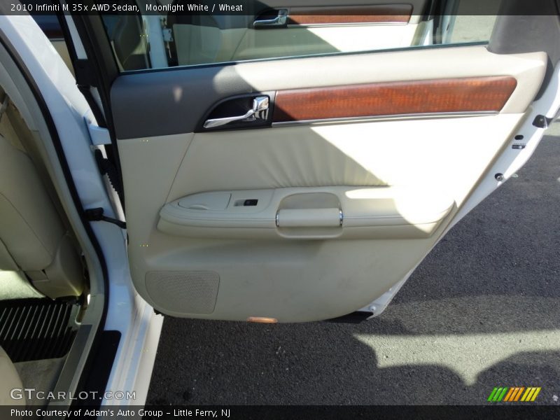 Moonlight White / Wheat 2010 Infiniti M 35x AWD Sedan