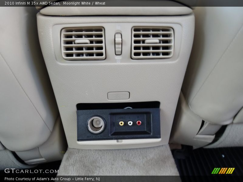 Moonlight White / Wheat 2010 Infiniti M 35x AWD Sedan