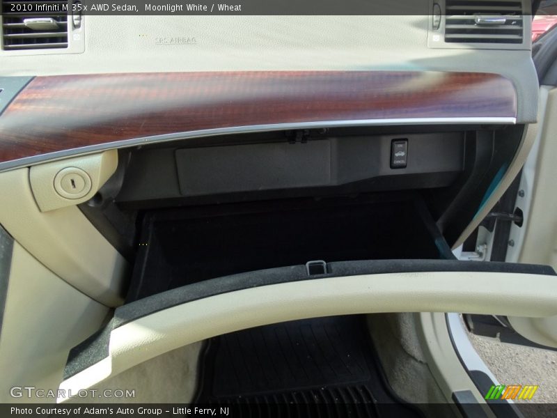 Moonlight White / Wheat 2010 Infiniti M 35x AWD Sedan