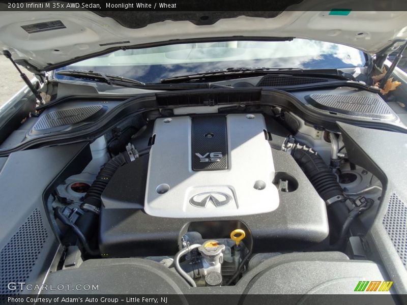 Moonlight White / Wheat 2010 Infiniti M 35x AWD Sedan