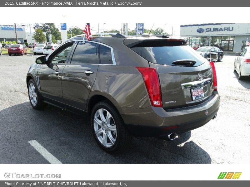 Terra Mocha Metallic / Ebony/Ebony 2015 Cadillac SRX Performance AWD