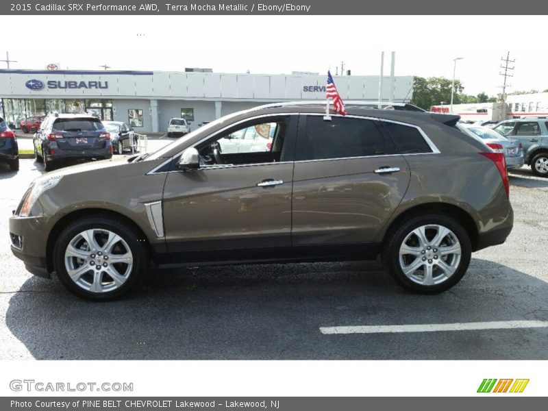 Terra Mocha Metallic / Ebony/Ebony 2015 Cadillac SRX Performance AWD