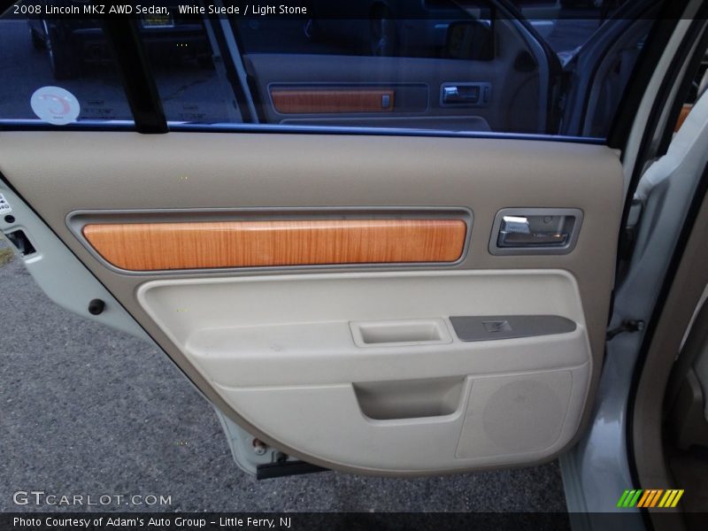 White Suede / Light Stone 2008 Lincoln MKZ AWD Sedan
