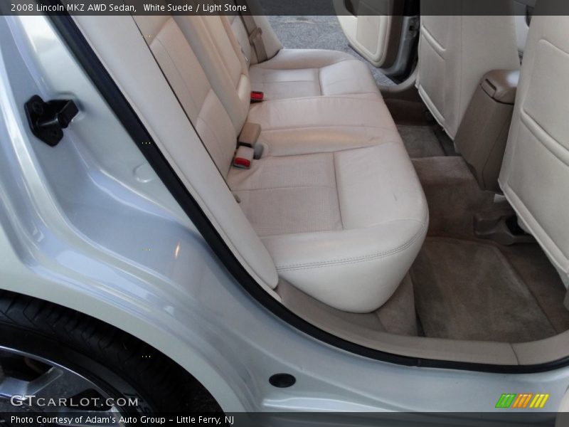 White Suede / Light Stone 2008 Lincoln MKZ AWD Sedan