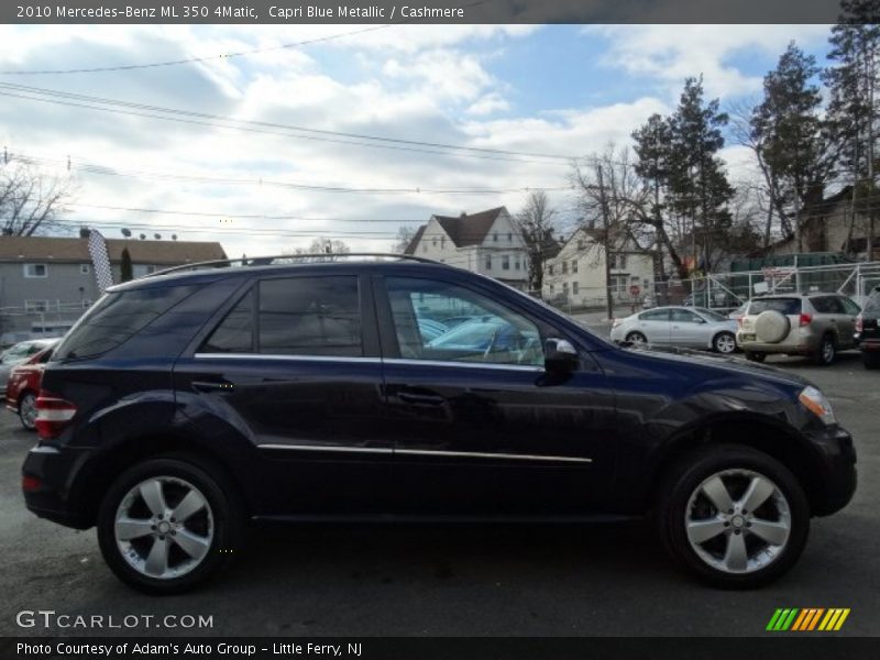 Capri Blue Metallic / Cashmere 2010 Mercedes-Benz ML 350 4Matic