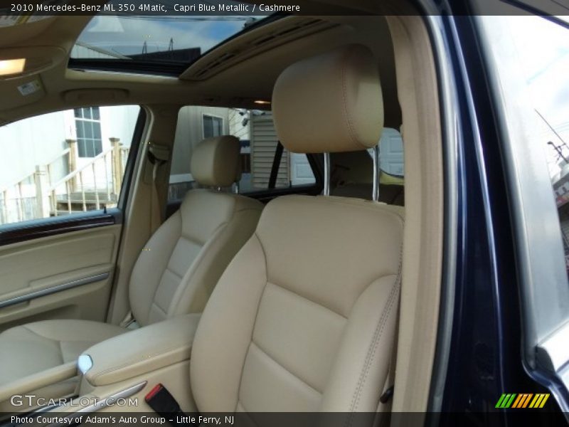 Capri Blue Metallic / Cashmere 2010 Mercedes-Benz ML 350 4Matic