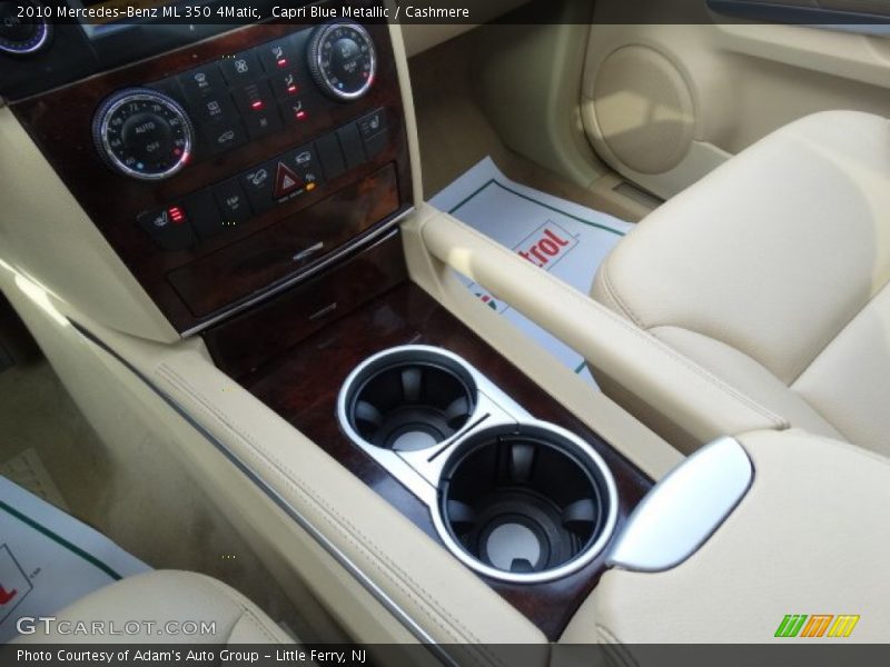 Capri Blue Metallic / Cashmere 2010 Mercedes-Benz ML 350 4Matic