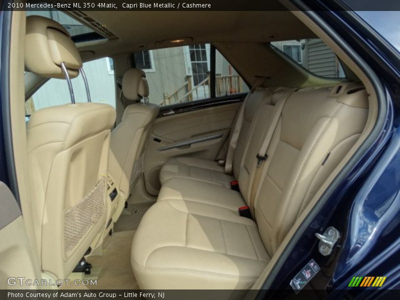 Capri Blue Metallic / Cashmere 2010 Mercedes-Benz ML 350 4Matic