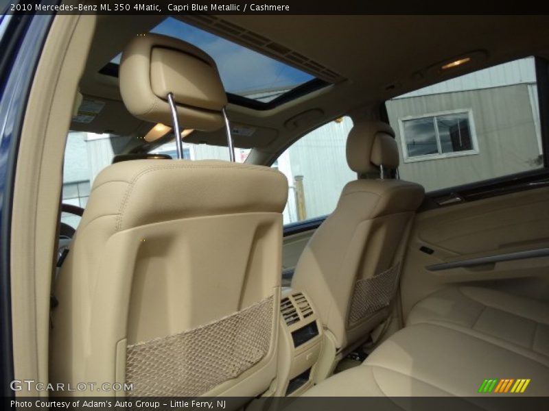 Capri Blue Metallic / Cashmere 2010 Mercedes-Benz ML 350 4Matic
