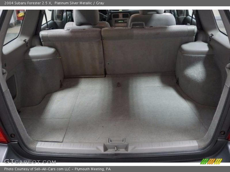 Platinum Silver Metallic / Gray 2004 Subaru Forester 2.5 X