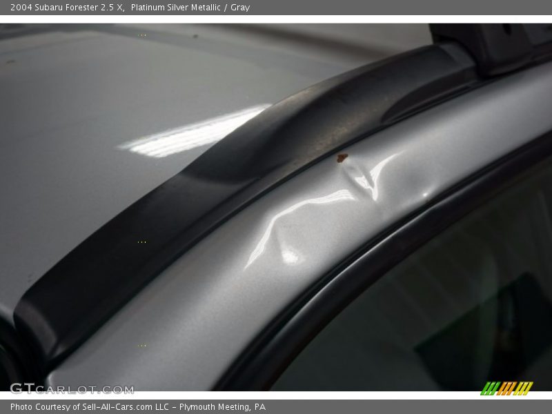 Platinum Silver Metallic / Gray 2004 Subaru Forester 2.5 X