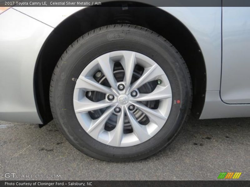 Celestial Silver Metallic / Ash 2017 Toyota Camry LE