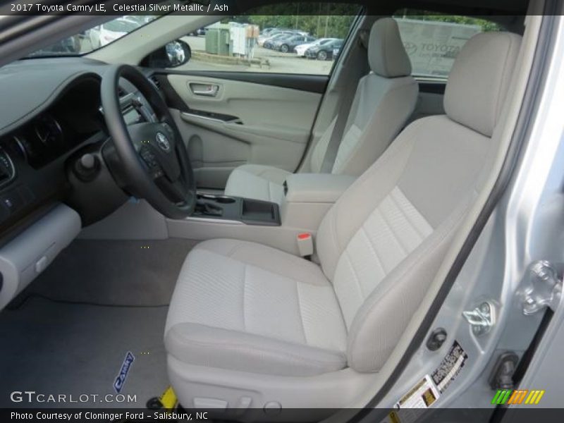Celestial Silver Metallic / Ash 2017 Toyota Camry LE