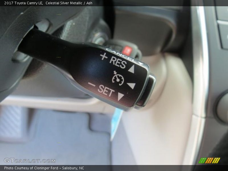 Celestial Silver Metallic / Ash 2017 Toyota Camry LE