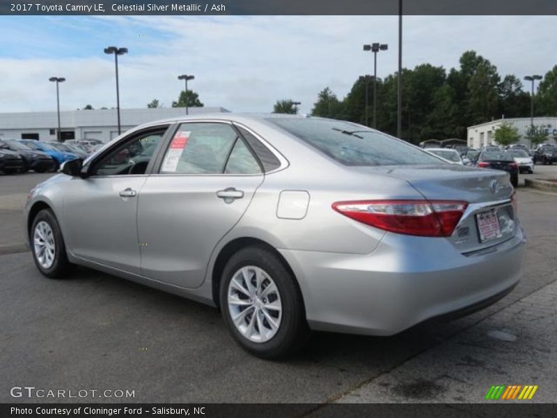 Celestial Silver Metallic / Ash 2017 Toyota Camry LE