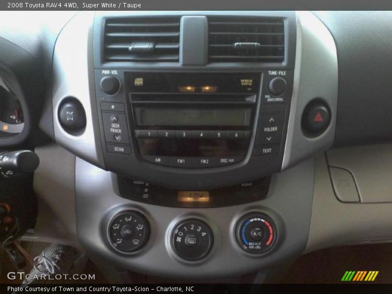 Super White / Taupe 2008 Toyota RAV4 4WD