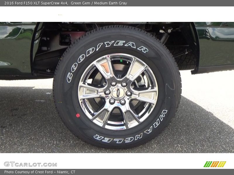 Green Gem / Medium Earth Gray 2016 Ford F150 XLT SuperCrew 4x4