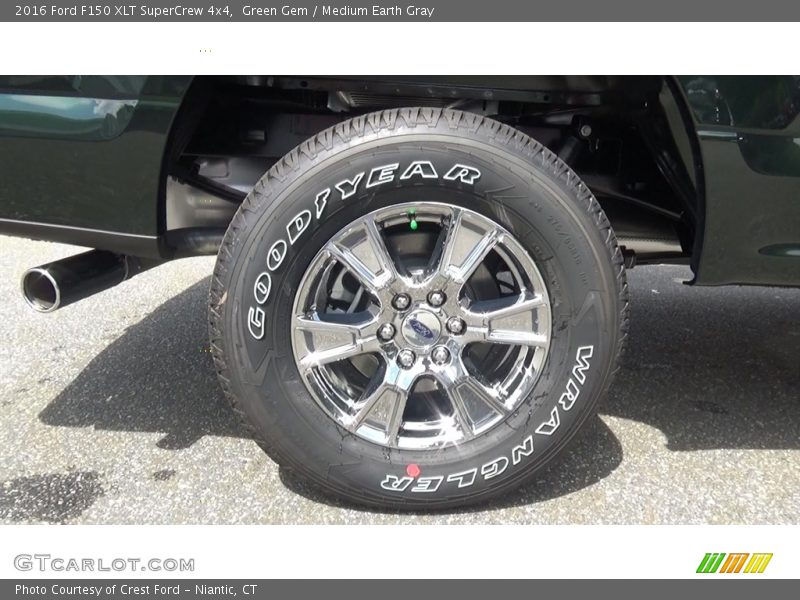 Green Gem / Medium Earth Gray 2016 Ford F150 XLT SuperCrew 4x4