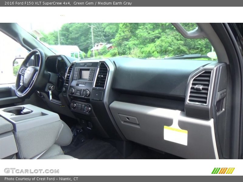 Green Gem / Medium Earth Gray 2016 Ford F150 XLT SuperCrew 4x4