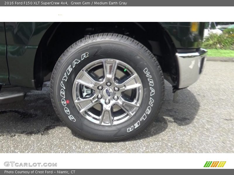 Green Gem / Medium Earth Gray 2016 Ford F150 XLT SuperCrew 4x4