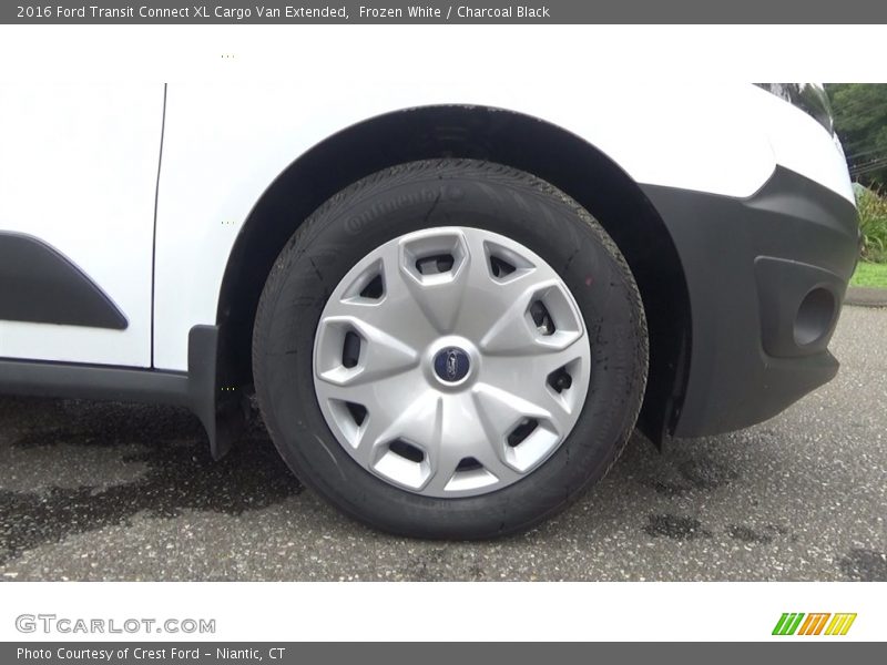 Frozen White / Charcoal Black 2016 Ford Transit Connect XL Cargo Van Extended