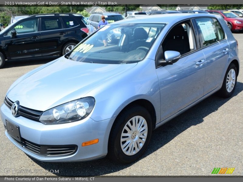 Front 3/4 View of 2011 Golf 4 Door