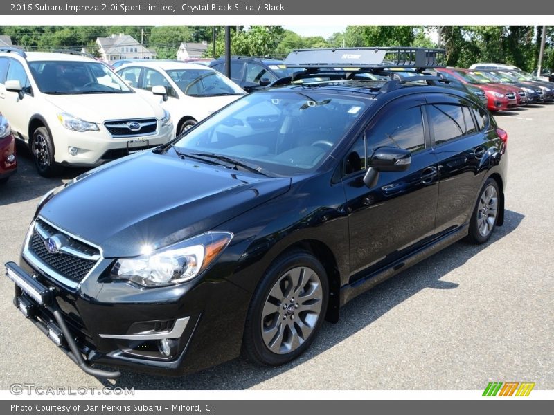 Crystal Black Silica / Black 2016 Subaru Impreza 2.0i Sport Limited