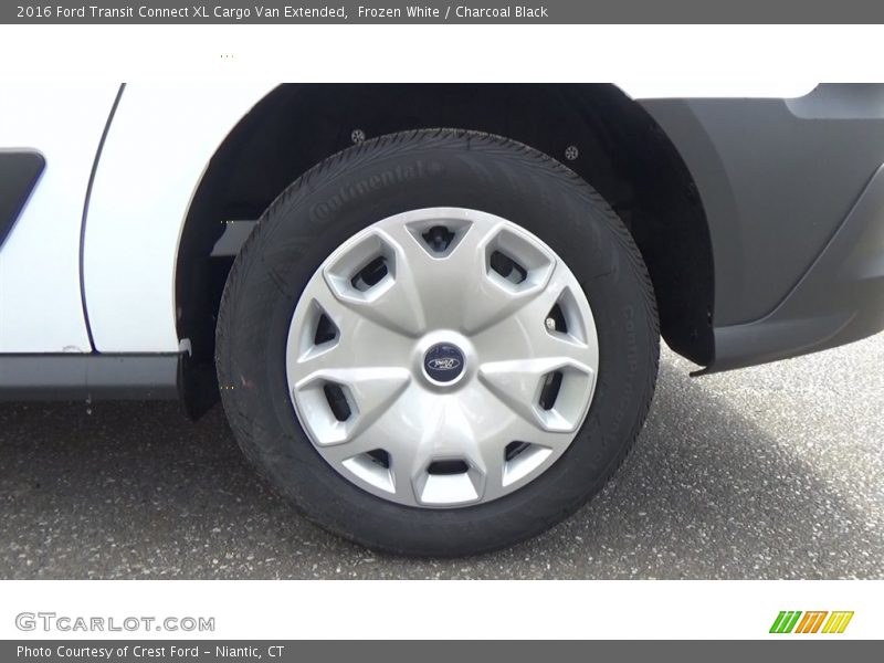 Frozen White / Charcoal Black 2016 Ford Transit Connect XL Cargo Van Extended