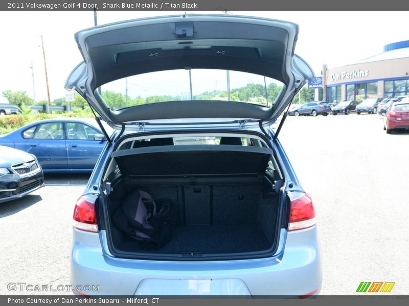 Shark Blue Metallic / Titan Black 2011 Volkswagen Golf 4 Door