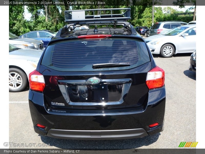 Crystal Black Silica / Black 2016 Subaru Impreza 2.0i Sport Limited