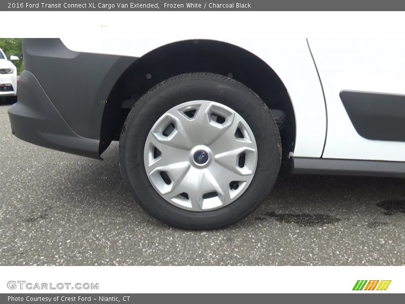 Frozen White / Charcoal Black 2016 Ford Transit Connect XL Cargo Van Extended