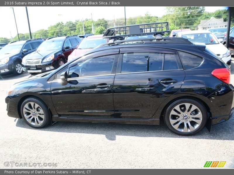 Crystal Black Silica / Black 2016 Subaru Impreza 2.0i Sport Limited