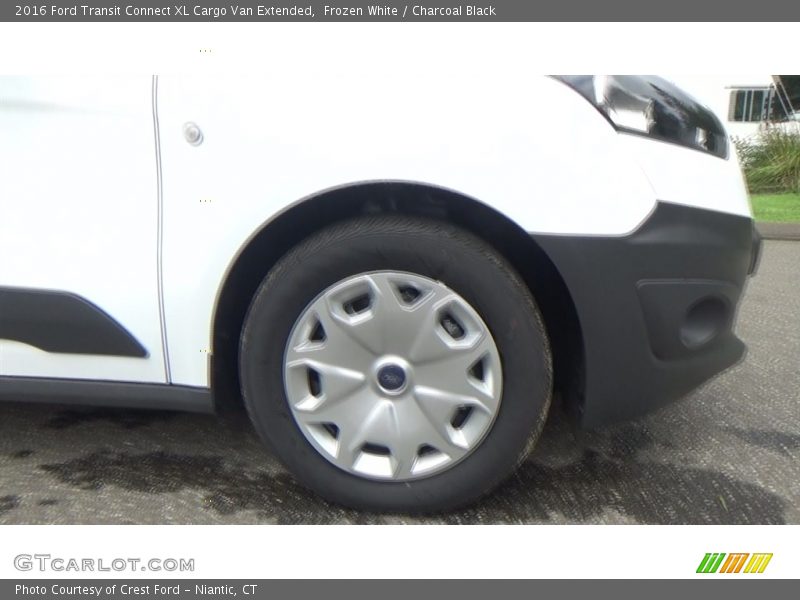 Frozen White / Charcoal Black 2016 Ford Transit Connect XL Cargo Van Extended