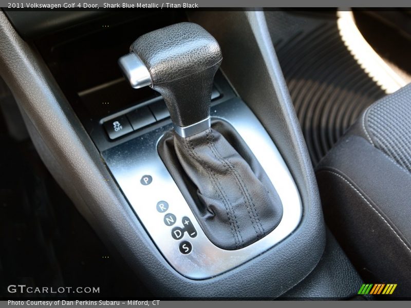 Shark Blue Metallic / Titan Black 2011 Volkswagen Golf 4 Door