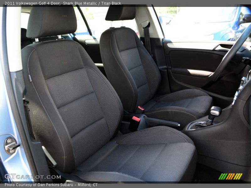 Shark Blue Metallic / Titan Black 2011 Volkswagen Golf 4 Door