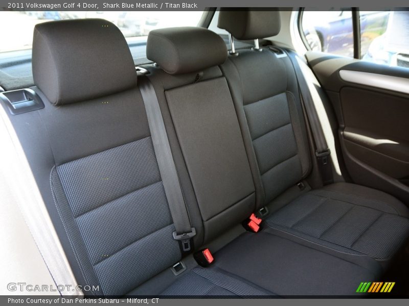 Shark Blue Metallic / Titan Black 2011 Volkswagen Golf 4 Door