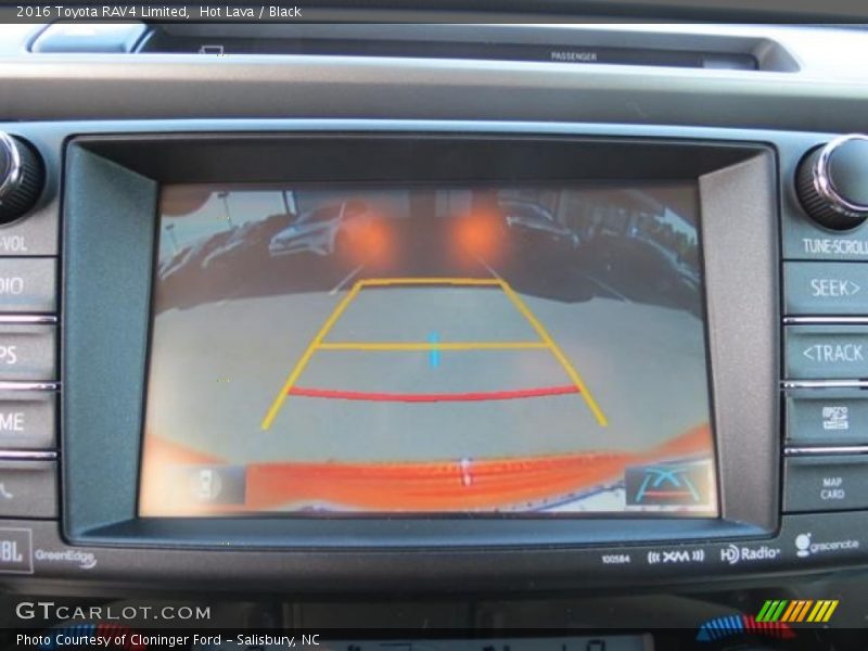Hot Lava / Black 2016 Toyota RAV4 Limited