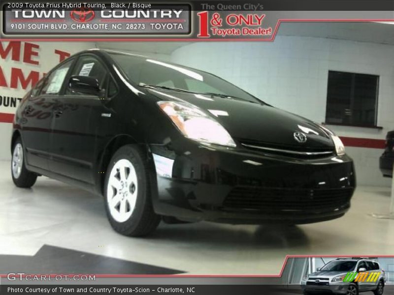 Black / Bisque 2009 Toyota Prius Hybrid Touring