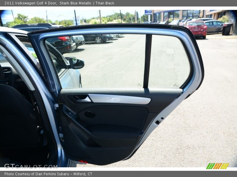Shark Blue Metallic / Titan Black 2011 Volkswagen Golf 4 Door