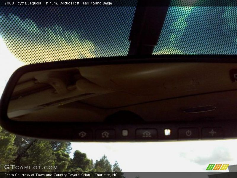 Arctic Frost Pearl / Sand Beige 2008 Toyota Sequoia Platinum