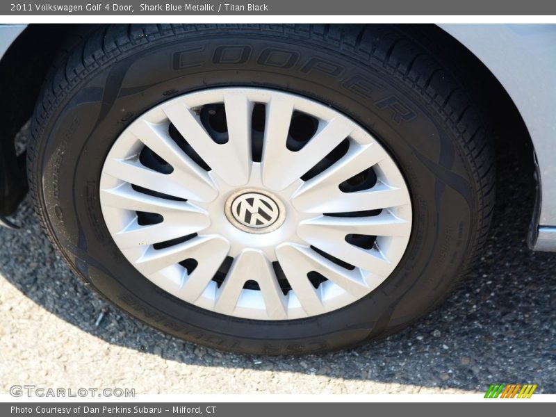 Shark Blue Metallic / Titan Black 2011 Volkswagen Golf 4 Door