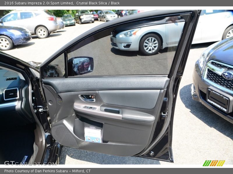 Crystal Black Silica / Black 2016 Subaru Impreza 2.0i Sport Limited