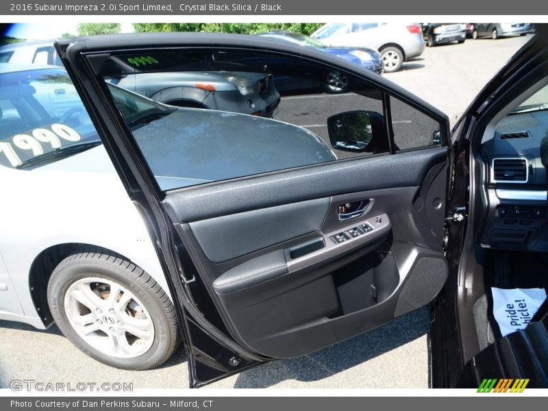 Crystal Black Silica / Black 2016 Subaru Impreza 2.0i Sport Limited