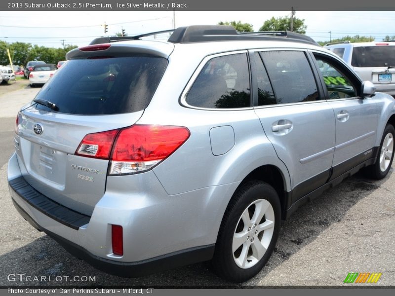 Ice Silver Metallic / Black 2013 Subaru Outback 2.5i Premium