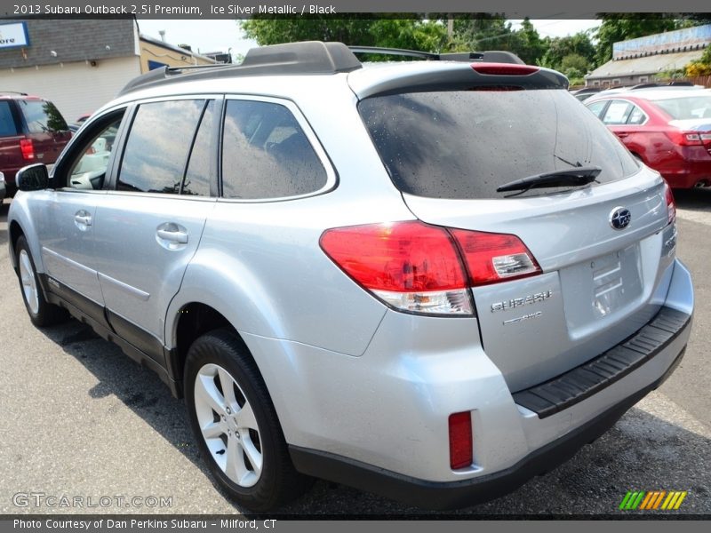 Ice Silver Metallic / Black 2013 Subaru Outback 2.5i Premium