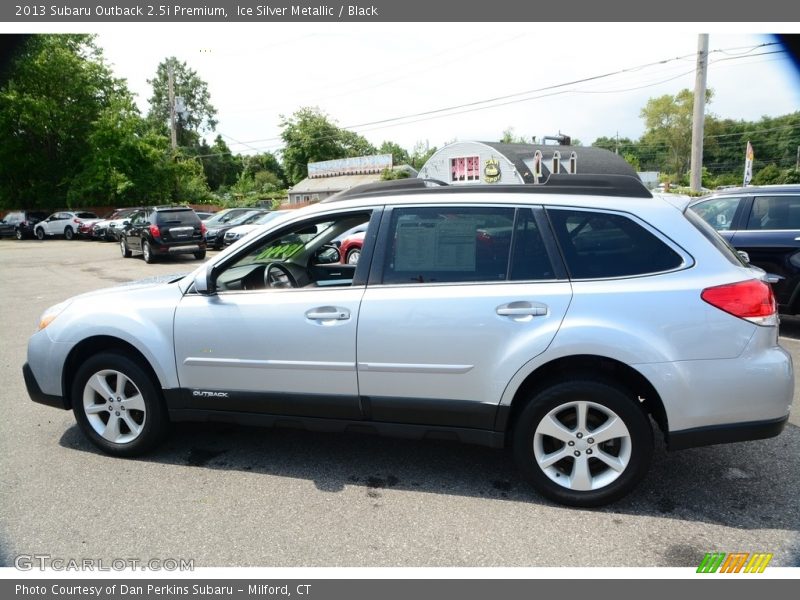 Ice Silver Metallic / Black 2013 Subaru Outback 2.5i Premium